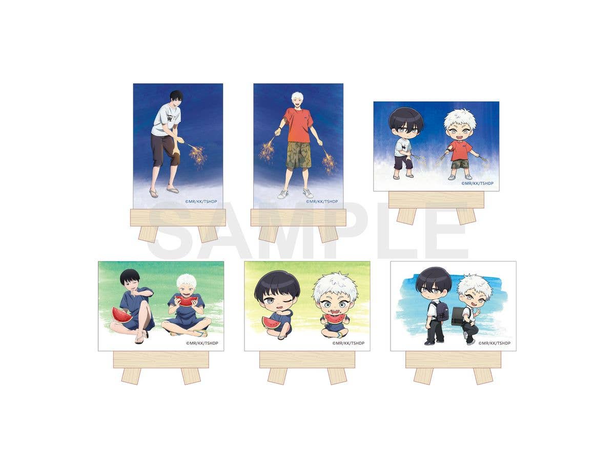 The Summer Hikaru Died: Trading Mini Canvas Board Summer Day Series 1 Box 6 Pieces
