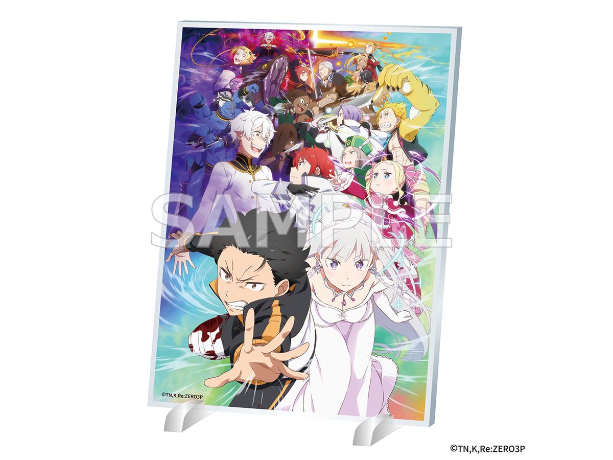 Re:Zero Starting Life In Another World: 3Rd Season Acrylic Panel Counterattack Ver.