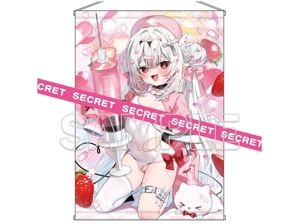 Dengeki Moeoh: Chihiro's Original X-Rated Tapestry Of The Devilish Nurse, Ginkami-Chan