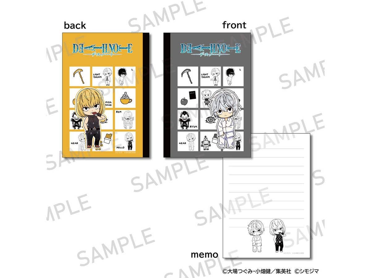 DEATH NOTE: Book-Style Memo Pad, Shimojima Collaboration Version (Near & Mello)