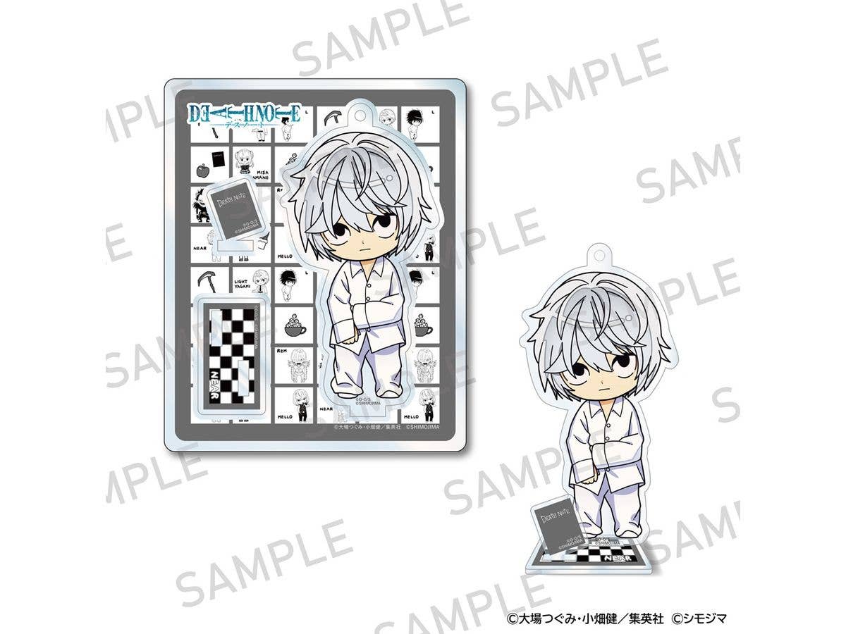 DEATH NOTE: Chibi Character Acrylic Stand - Shimojima Collaboration Ver. - Near