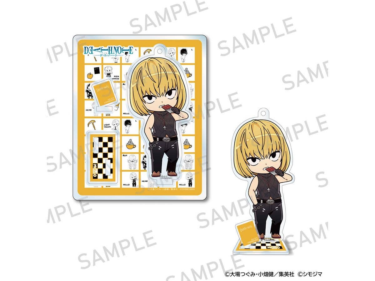 DEATH NOTE: Chibi Character Acrylic Stand - Shimojima Collaboration Ver. - Mello
