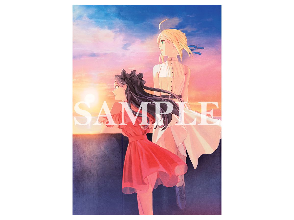 Today's Menu For The Emiya Family: Taa Illustration B2 Tapestry (Saber, Rin Tohsaka)