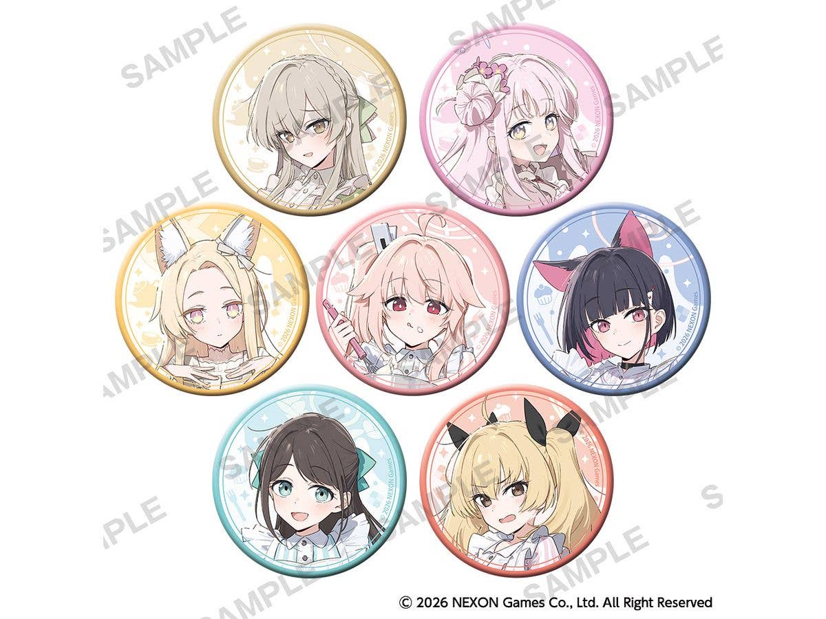 Blue Archive: POP UP SHOP Trading Can Badges: 1Box (7pcs)