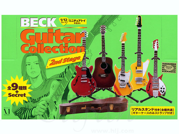 1/12 Beck Guitar Collection 2nd Stage: 1Box (10pcs)