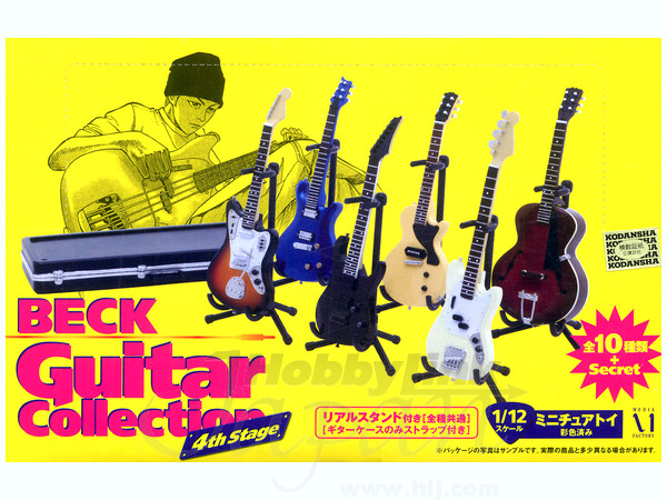 1/12 Beck Guitar Collection 4th: 1Box (10pcs)