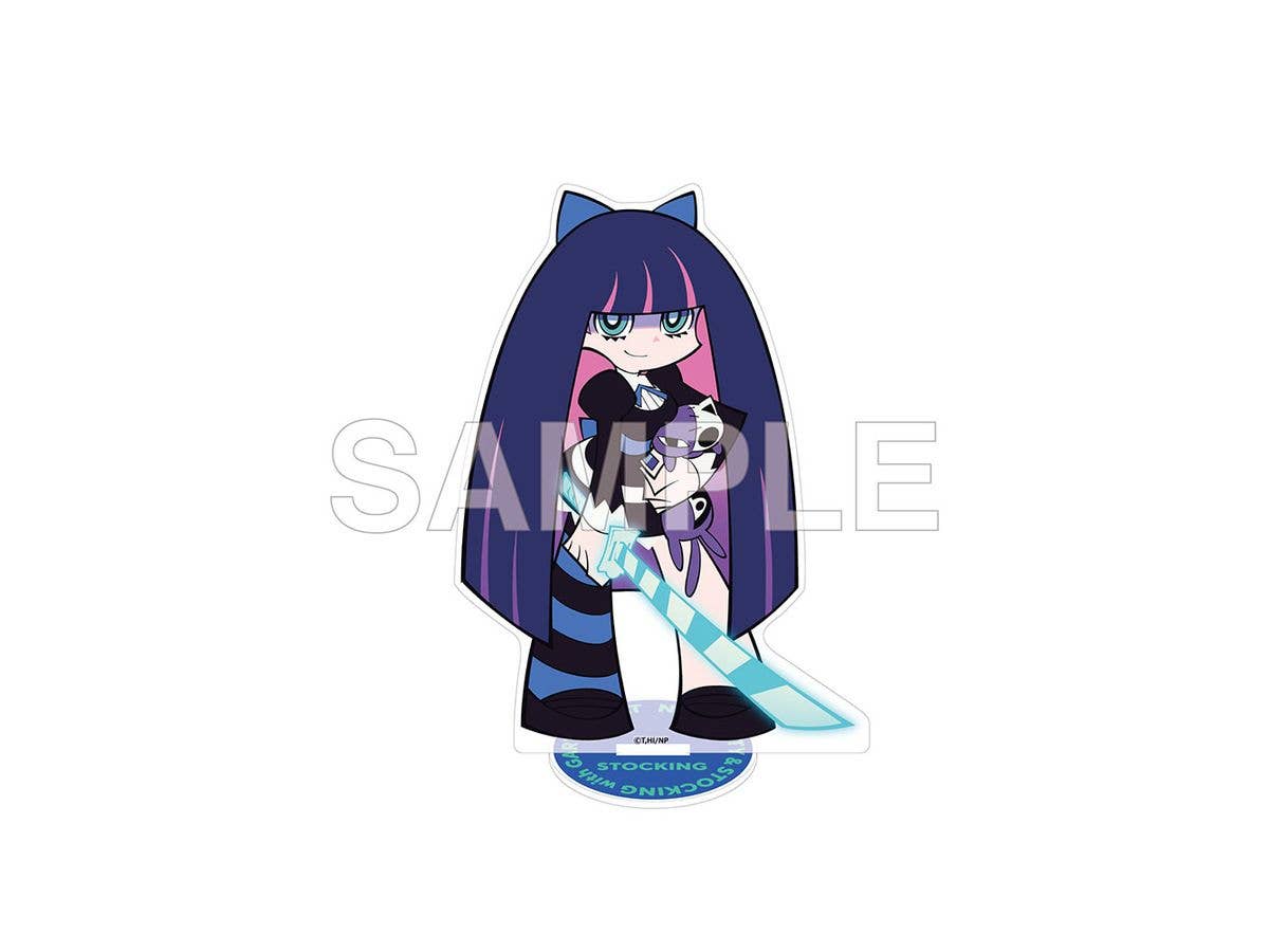 New PANTY & STOCKING with GARTERBELT: Acrylic Stand Figure No.2 Stocking