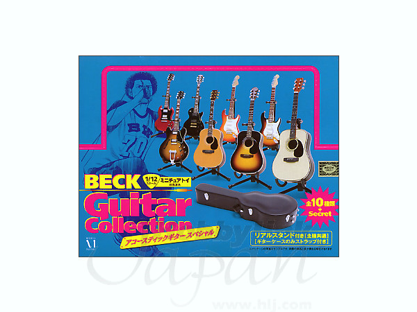 1/12 Beck Guitar Collection Acoustic Guitar Special: 1Box (10pcs)