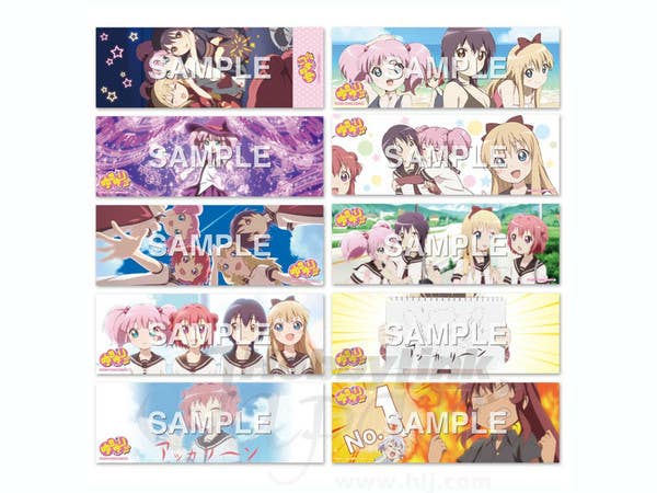 YuruYuri Character Sticker 1Box 8pcs | HLJ.com