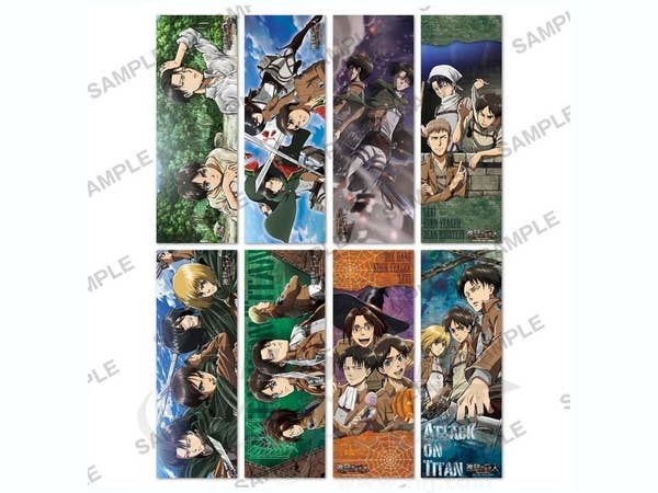 Attack on Titan Pos x Pos Collection: 1Box (8pcs) | HLJ.com