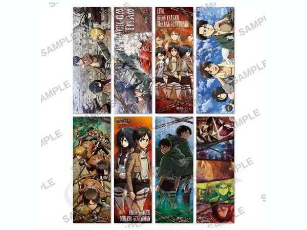 Attack on Titan Pos x Pos Collection: 1Box (8pcs) | HLJ.com