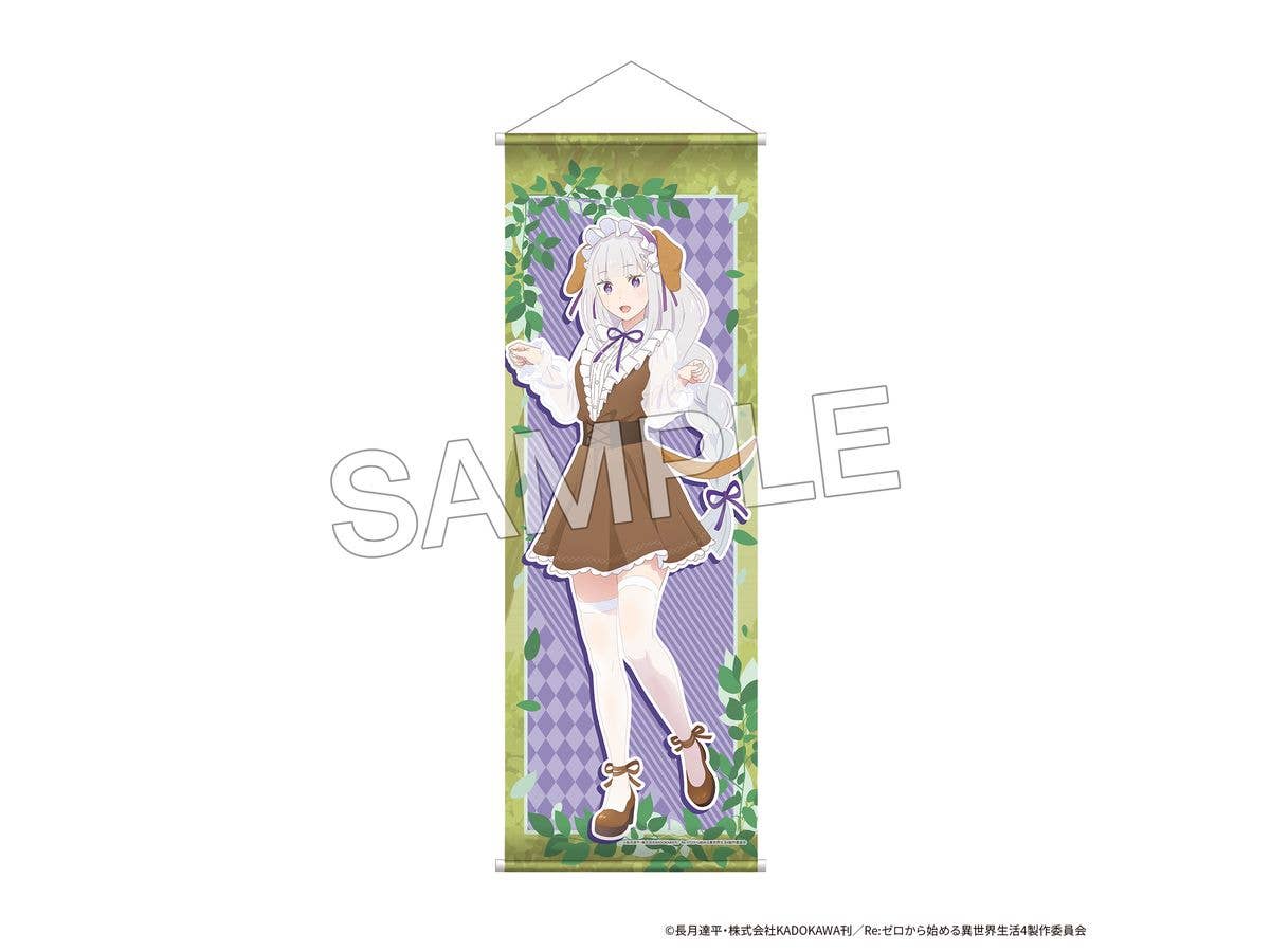 Re:Zero - Starting Life in Another World: B2 Half Tapestry Fantasy Forest Ver. Emilia