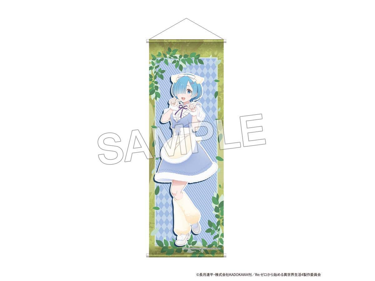 Re:Zero - Starting Life in Another World: B2 Half Tapestry Fantasy Forest Ver. Rem
