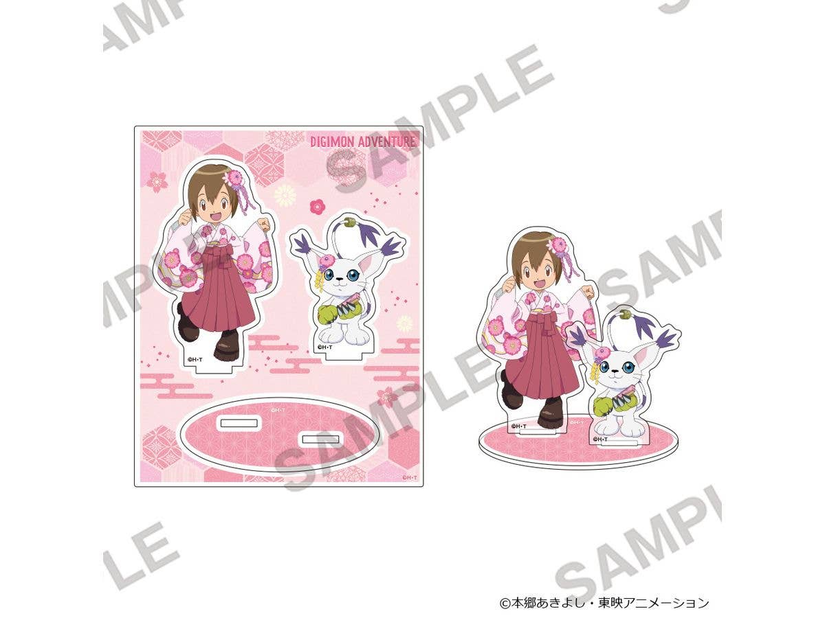 Digimon Adventure: Acrylic Stand - Japanese Modern Ver. - Hikari Yagami & Tailmon