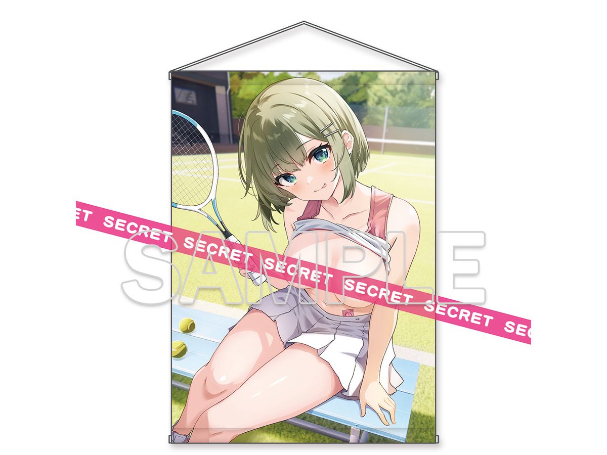 shiokazunoko Youth Pounding Tennis Club Beautiful Girl X-RATED Tapestry [B2]