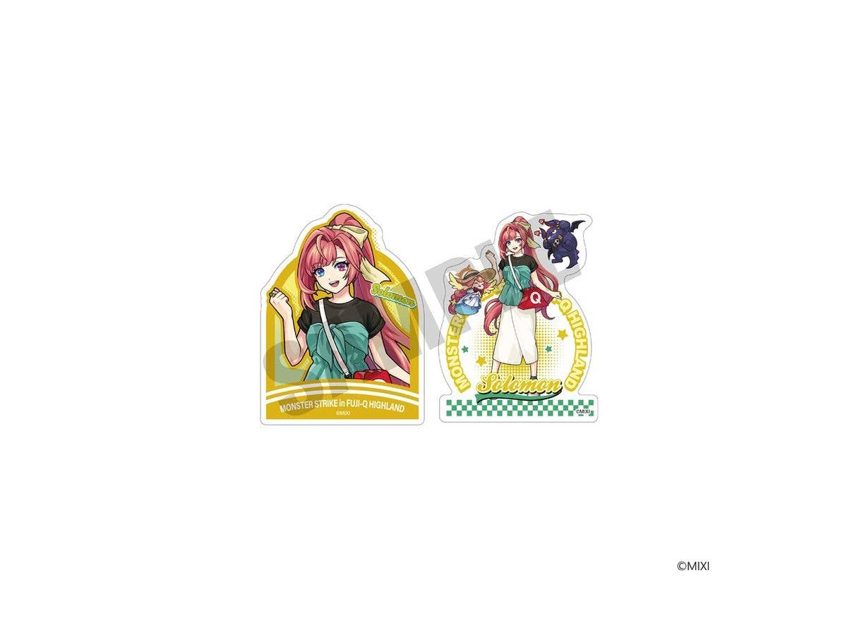 Monster Strike: Sticker Set of 2 - Fuji-Q Highland Version - Solomon