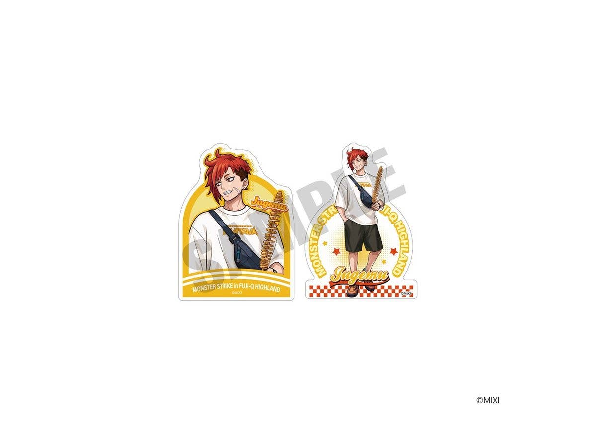 Monster Strike: Sticker Set of 2 - Fuji-Q Highland Version - Jugem