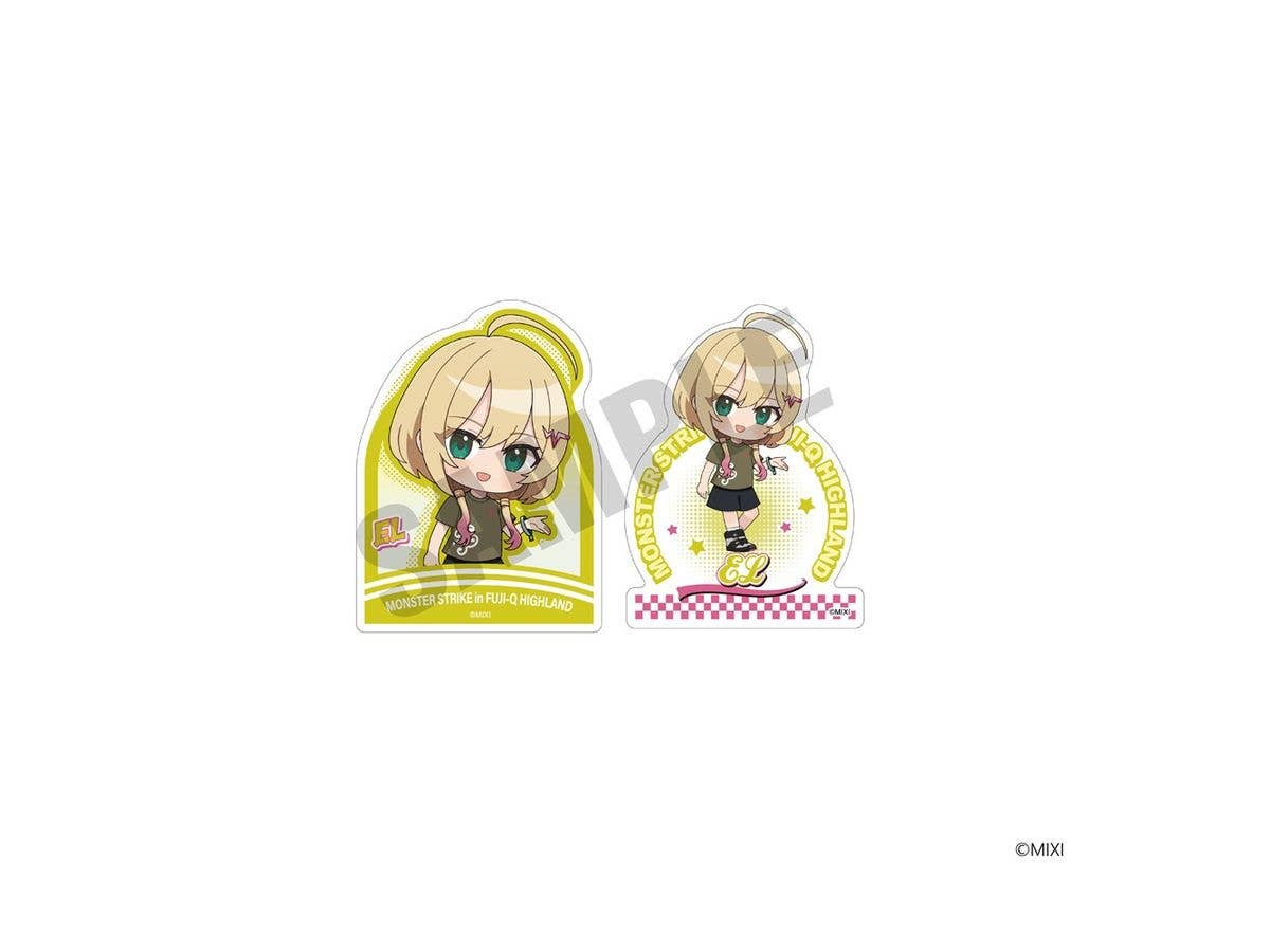 Monster Strike: Sticker Set of 2 - Fuji-Q Highland ver. El