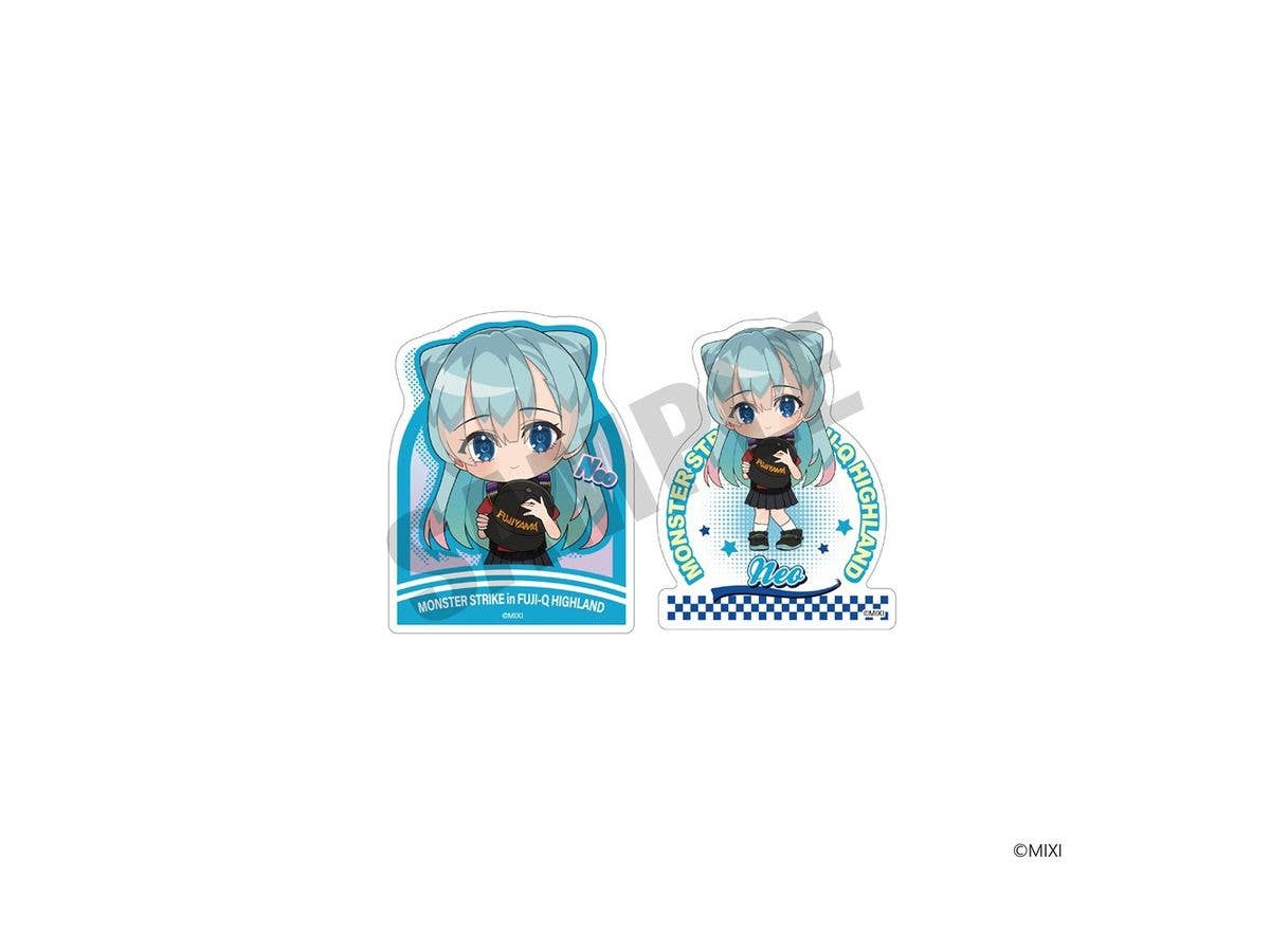 Monster Strike: Sticker Set of 2 - Fuji-Q Highland Ver. Neo