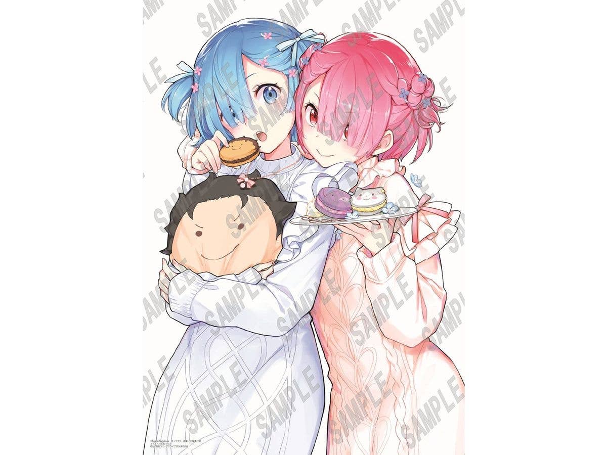 Re:Zero - Starting Life in Another World: B2 Tapestry Ram & Rem - Haruno Hanatori (C108)