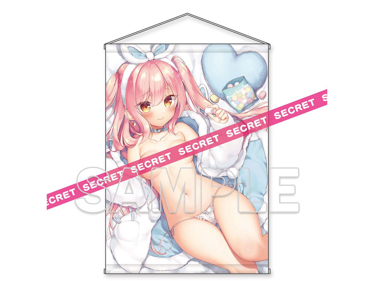 ICHIRI Newly Drawn Mofumofu Usagi-chan X-RATED Tapestry [B2]