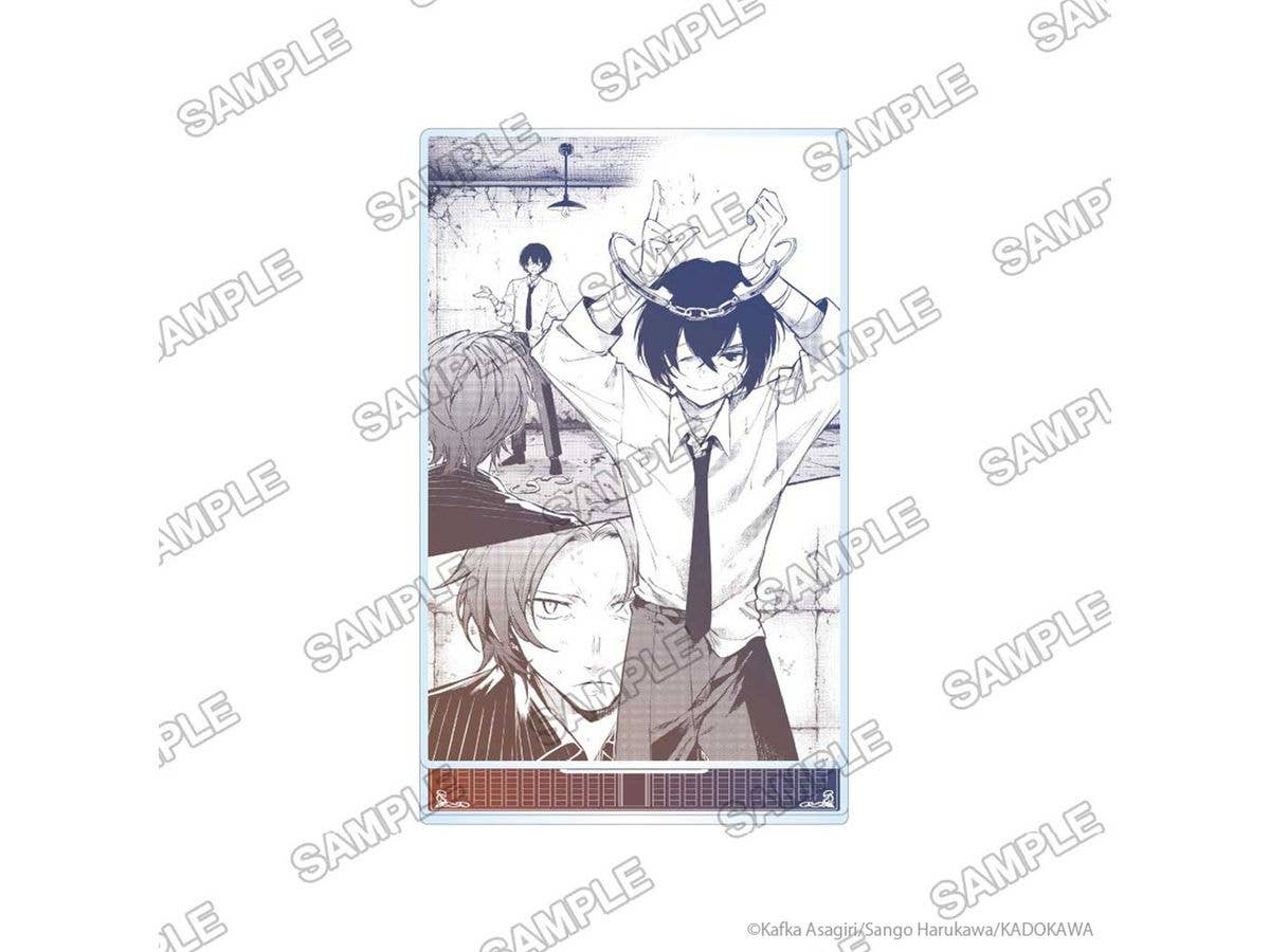 Bungo Stray Dogs: The Day I Picked Up Dazai - Illustration Acrylic Stand (Osamu Dazai & Sakunosuke Oda)