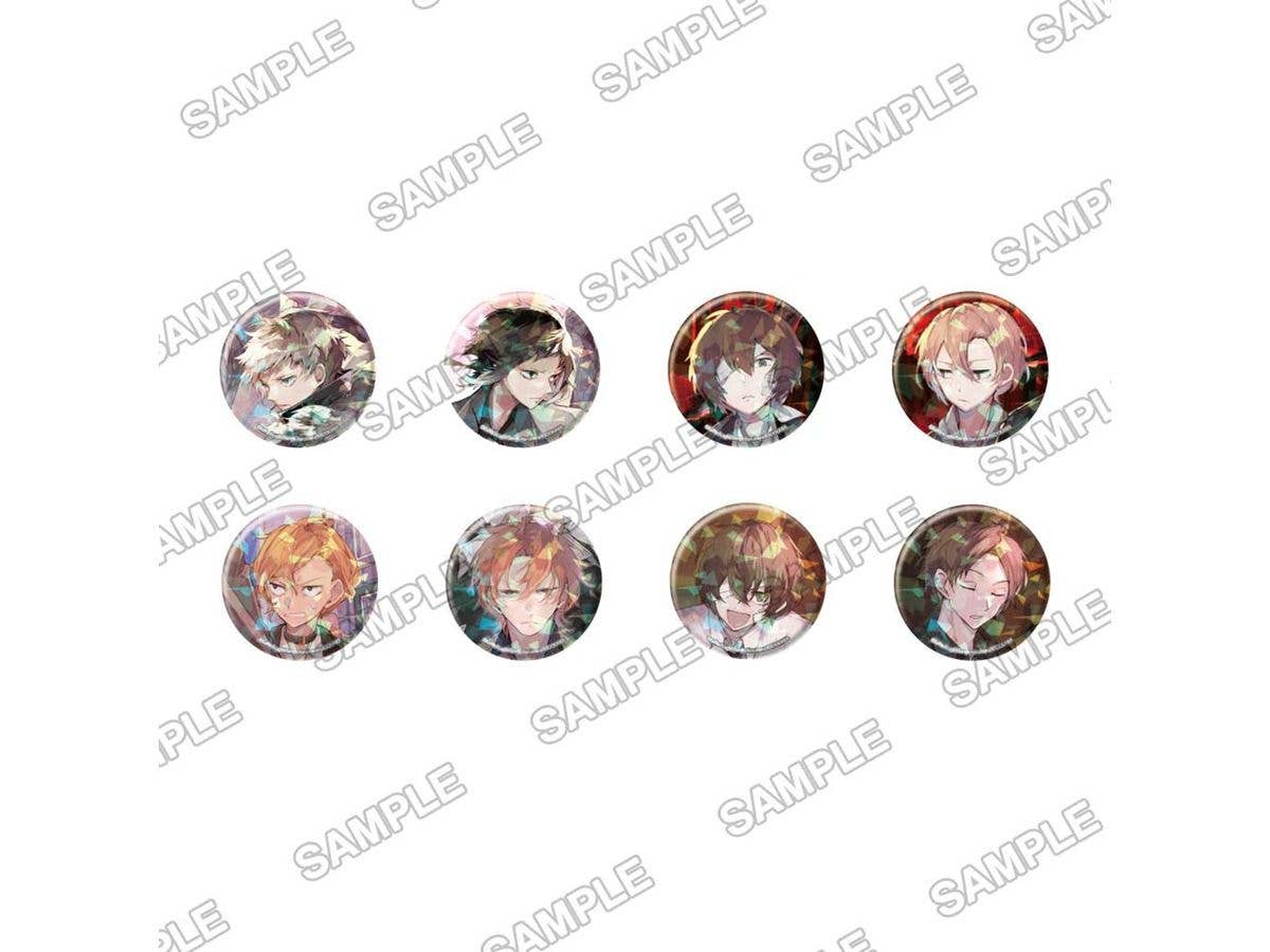 Bungo Stray Dogs: Trading Hologram Can Badge - Novels Ver. 4 (Random1P)