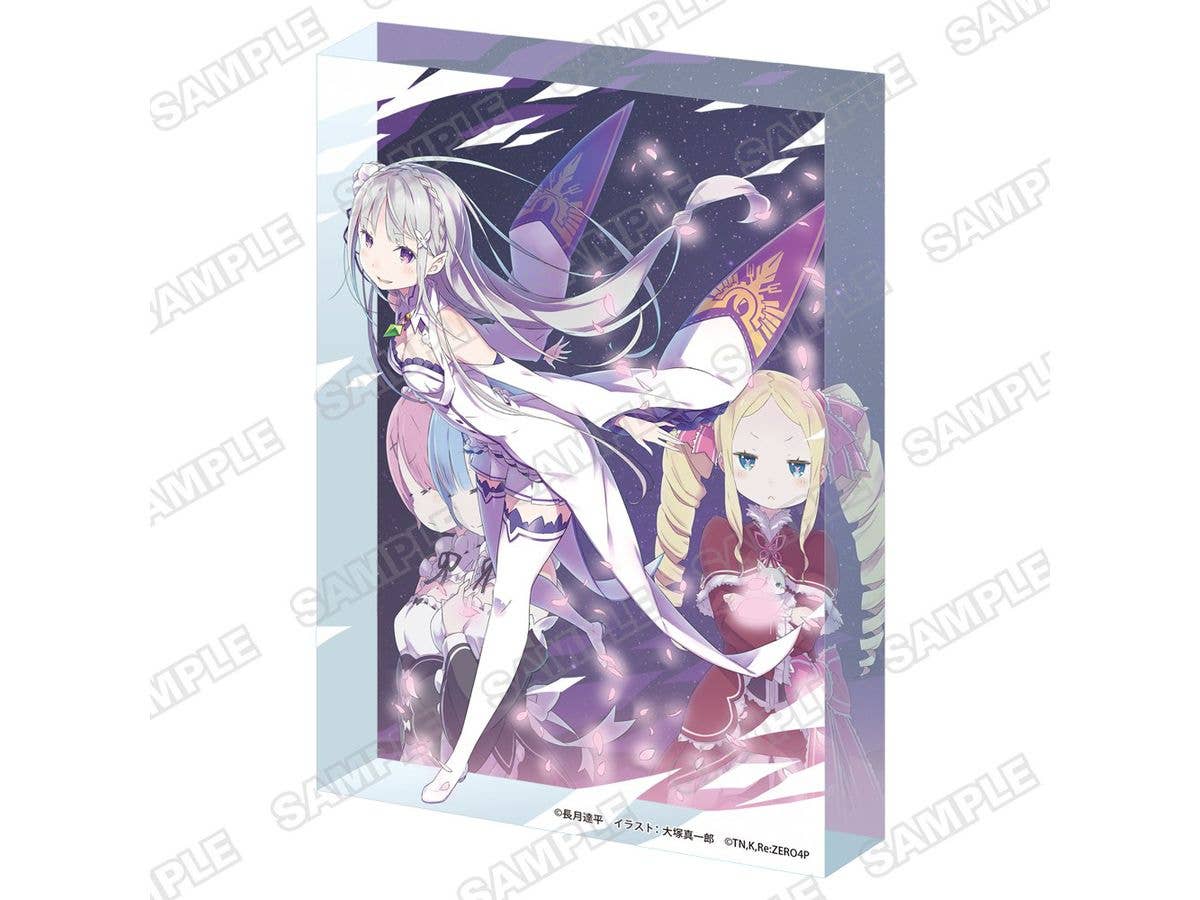 Re:Zero - Starting Life in Another World: Acrylic Block Short Story Collection Volume 1 Cover Illustration