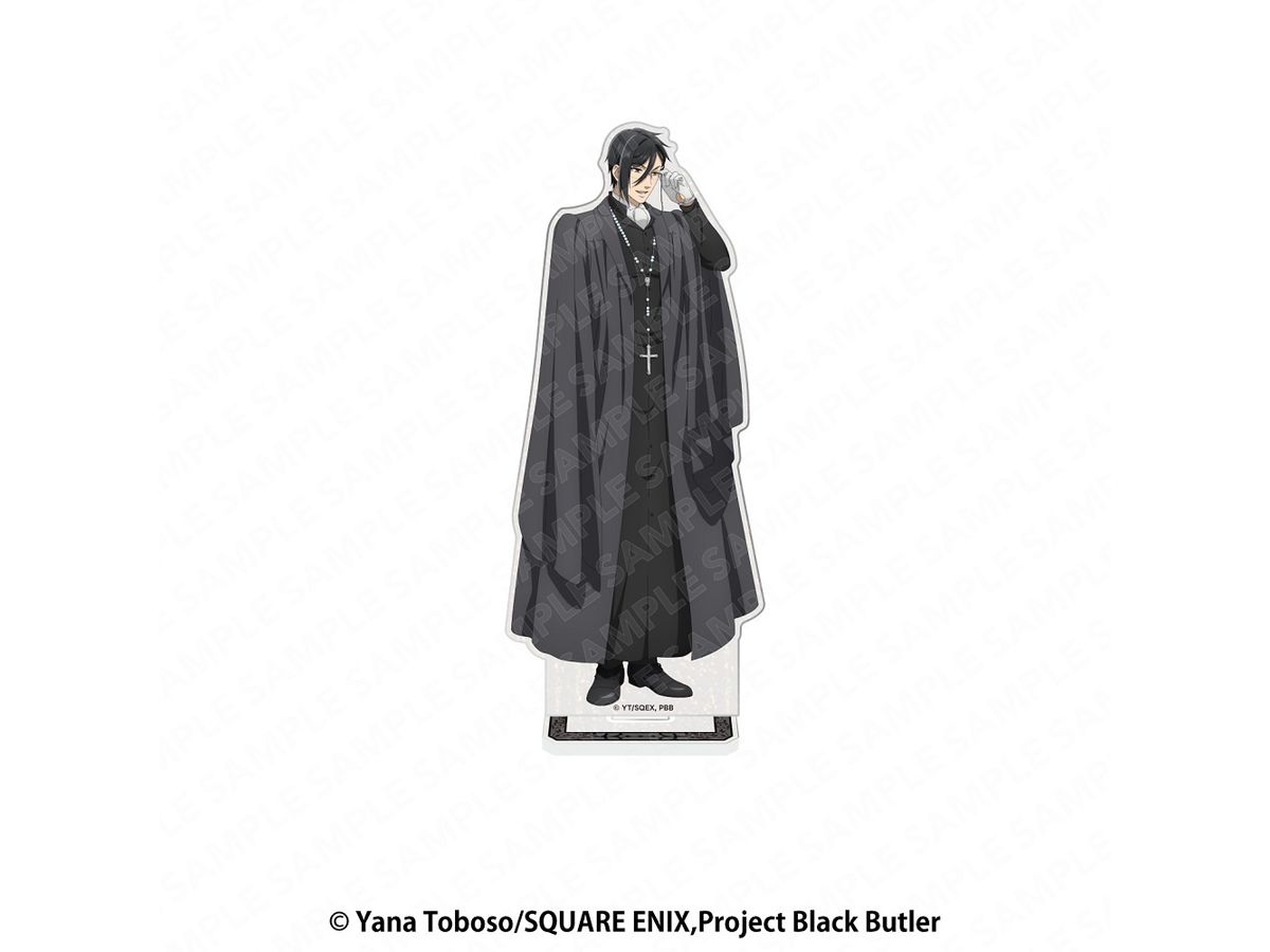 Kuroshitsuji / Black Butler -Boarding School Edition-: Sparkling Hologram Acrylic Stand Figure Sebastian Michaelis