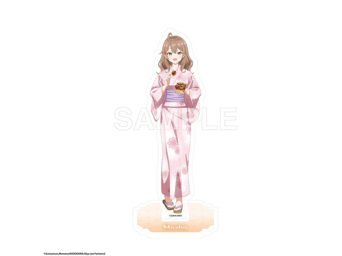 Alya Sometimes Hides Her Feelings in Russian: Acrylic Stand Figure (Yukata Ver.) - Masha