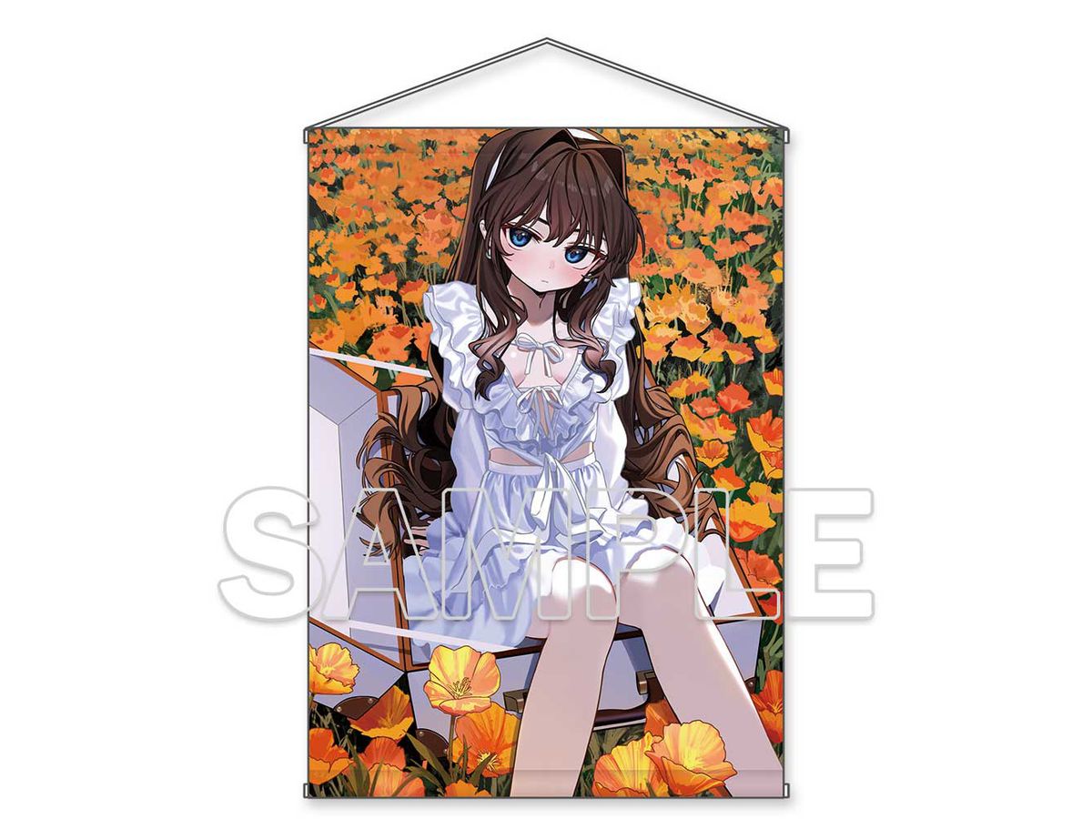 Dengeki Moe Oh: Luicent Newly Drawn Elisia-chan in Flower Garden Tapestry