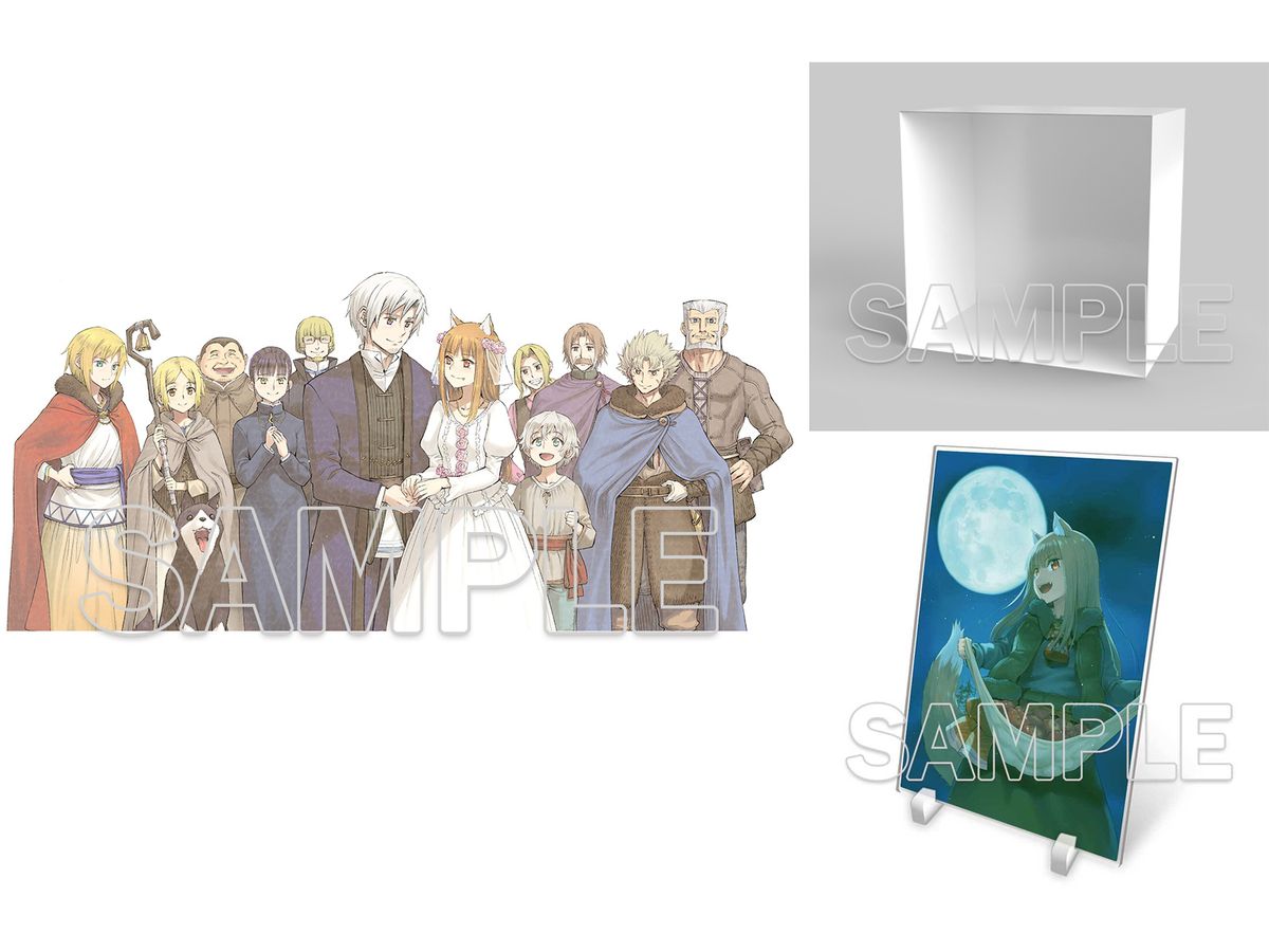 Comic ver. Spice and Wolf: Treasured Edition Complete Volume Storage Box + Acrylic Panel Included
