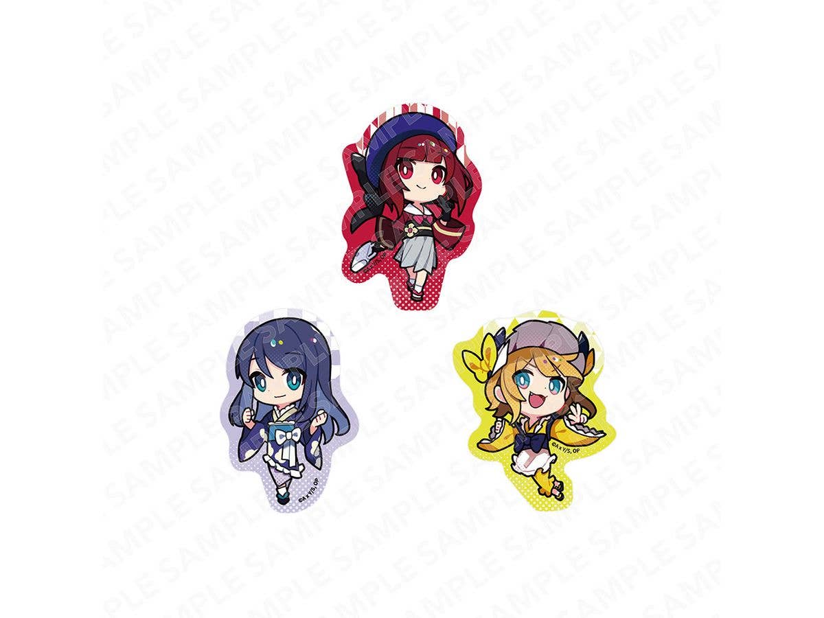 Oshi No Ko: Sticker Set: Kana Arima, Akane Kurokawa, And Memcho Kimono Ver.