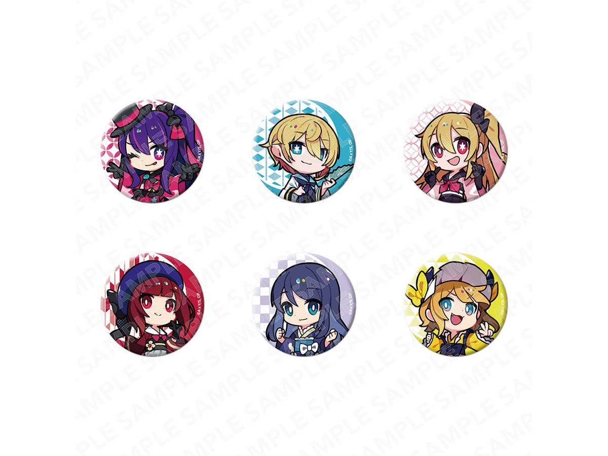 Oshi No Ko: Trading Can Badges Kimono Ver. 1 Box 6Pcs