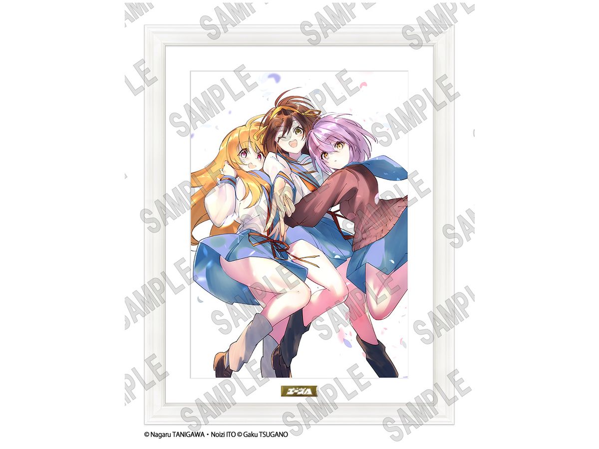 Shonen Ace 30Th Anniversary: Reproduction Original Art: The Melancholy Of Haruhi Suzumiya