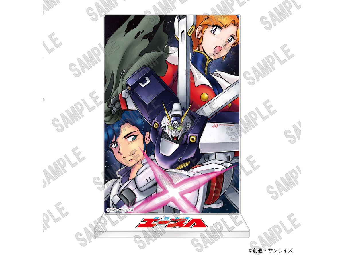 Shonen Ace 30Th Anniversary: Big Acrylic Stand Mobile Suit Crossbone Gundam
