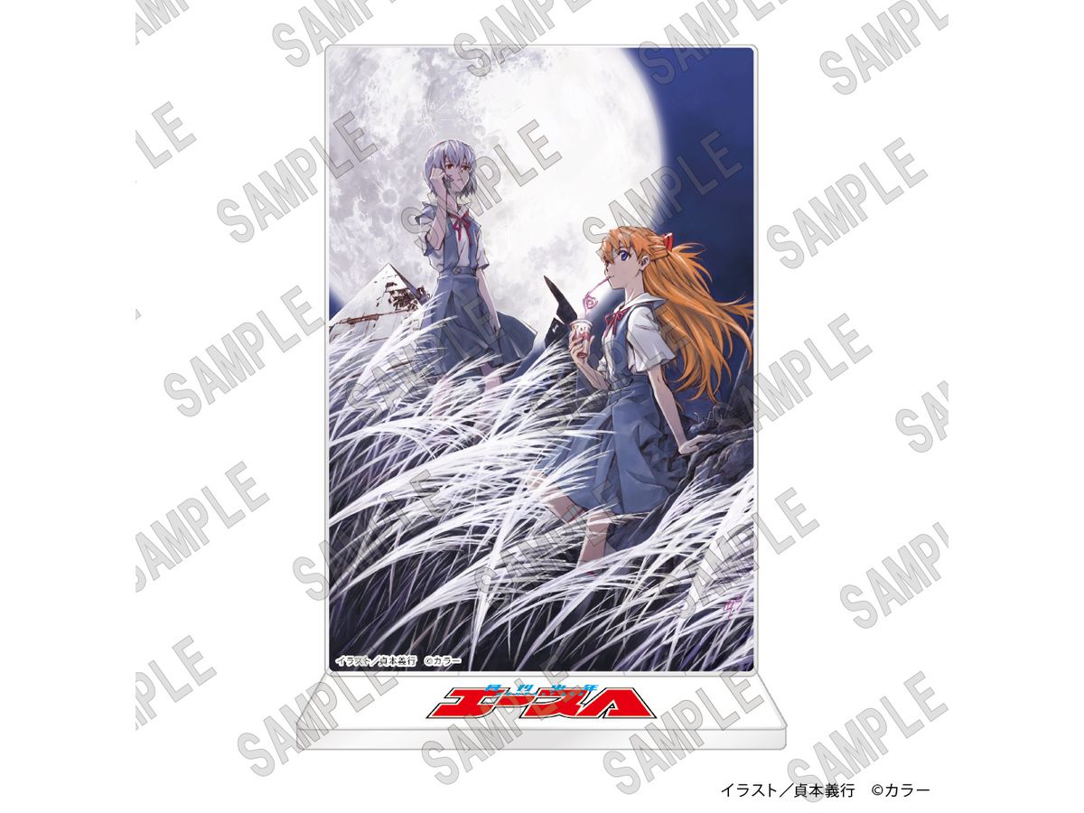 Shonen Ace 30Th Anniversary: Big Acrylic Stand Neon Genesis Evangelion