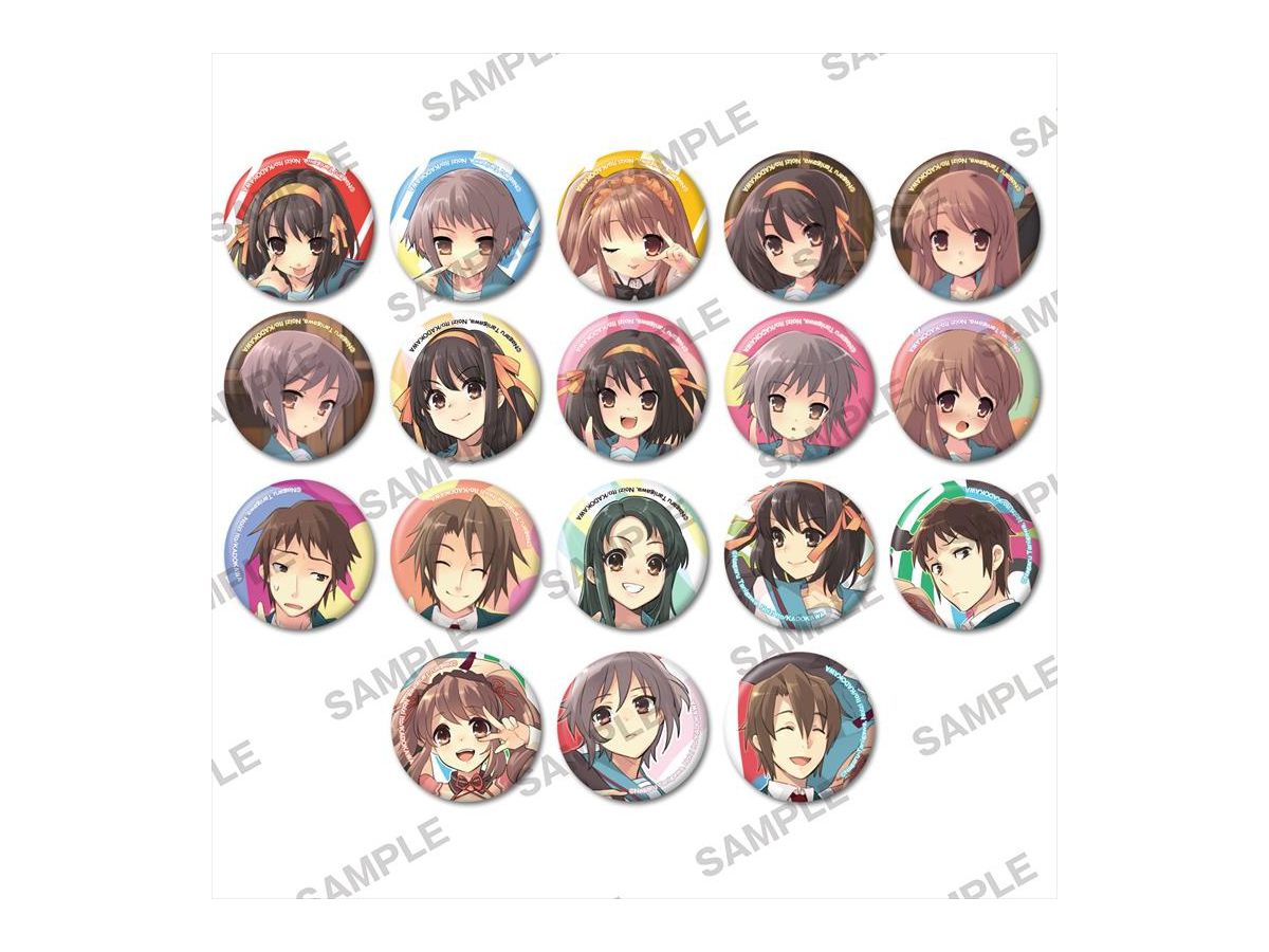 Haruhi Suzumiya Series: Trading Can Badge Box 1Box 18pcs