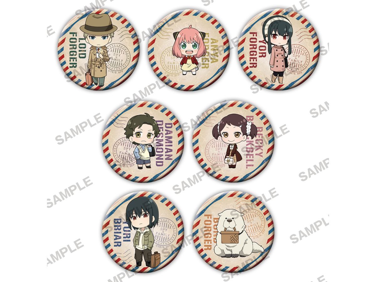 Spy x Family: Can Badge +57 1Box 7pcs