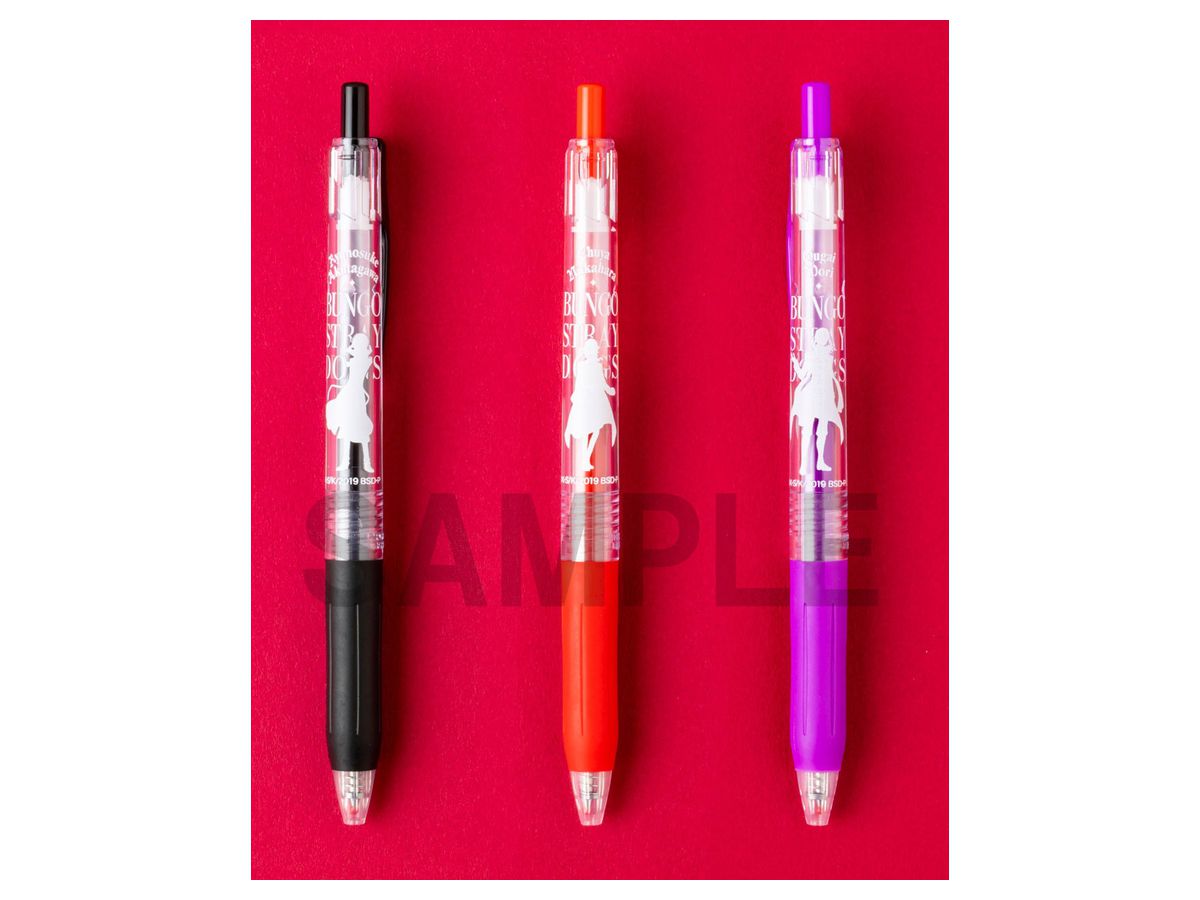 Bungou Stray Dogs Sarasa Clip 0.5 Color Ballpoint Pen Port Mafia