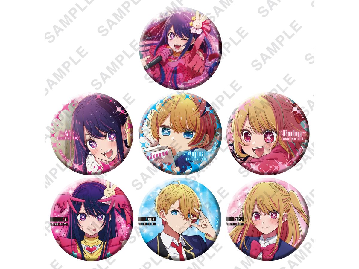 Oshi no Ko: Trading Can Badge: 1Box (7pcs)