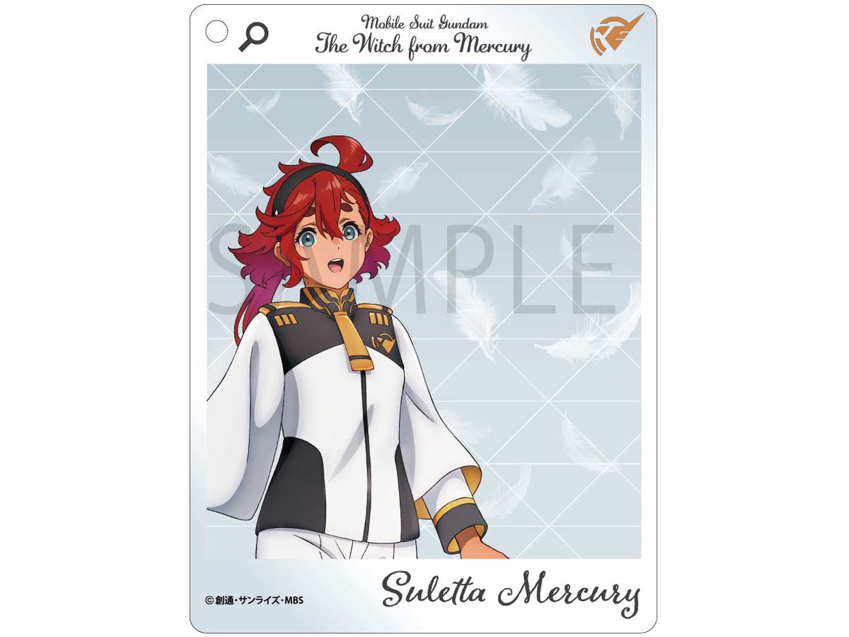 Mobile Suit Gundam The Witch From Mercury: Framed Acrylic Keychain Suletta Mercury