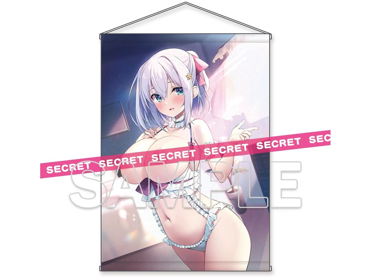 Dengeki Moe Oh: Shiku Kaniya Newly Drawn Aim For Your Heart Tapestry [B2]
