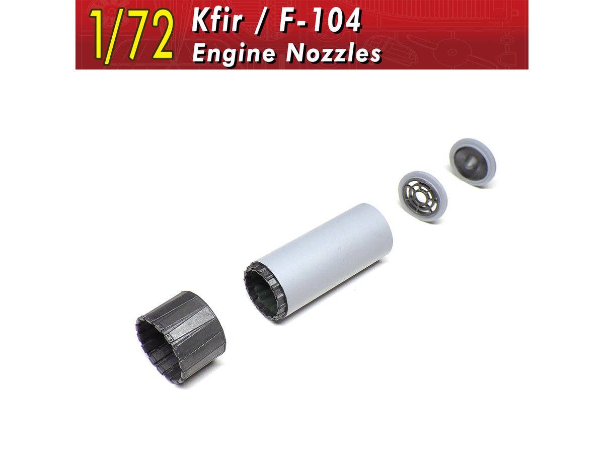 Kfir / F-104 Engine Nozzles