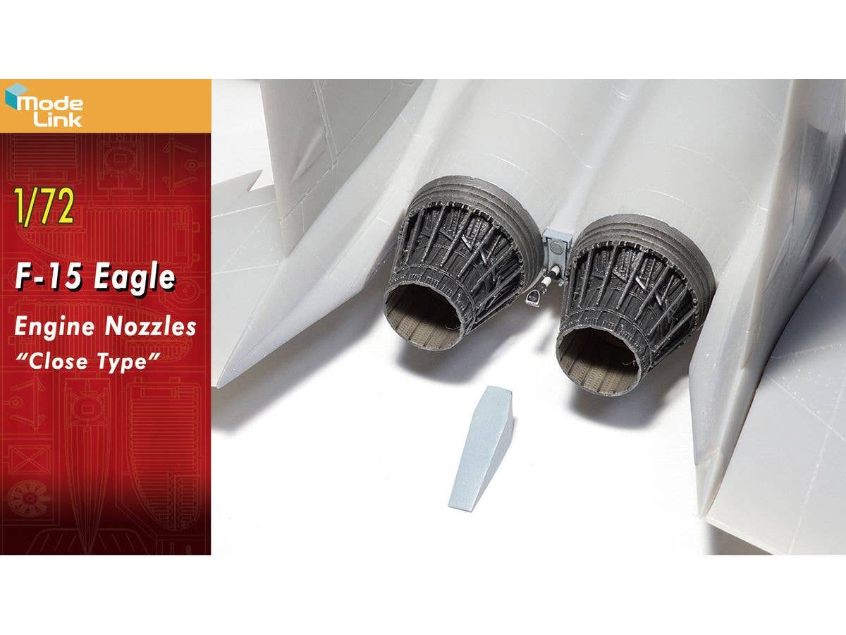F-15 Eagle Engine Nozzles Close Type