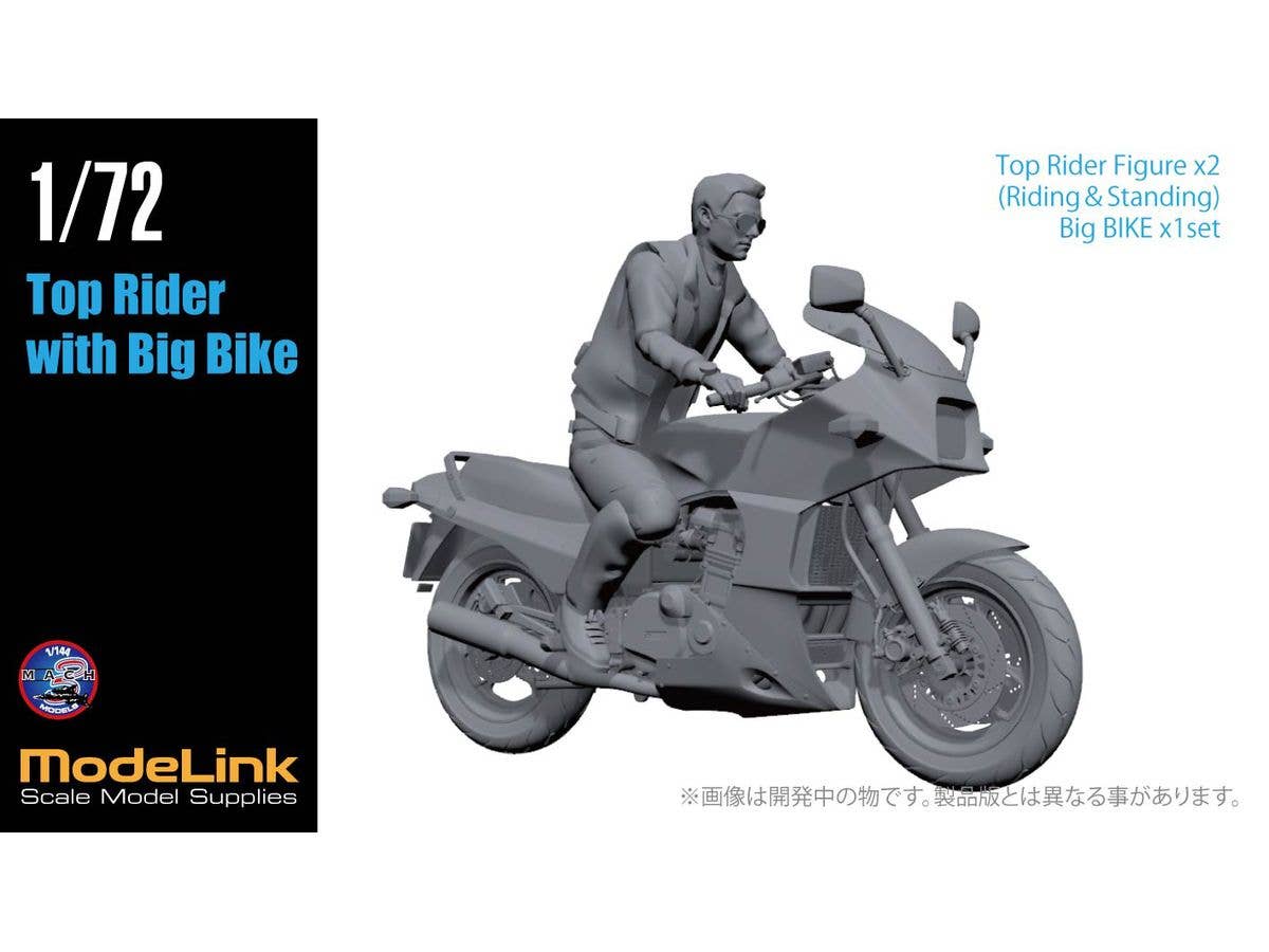 Top Rider with Big Bike