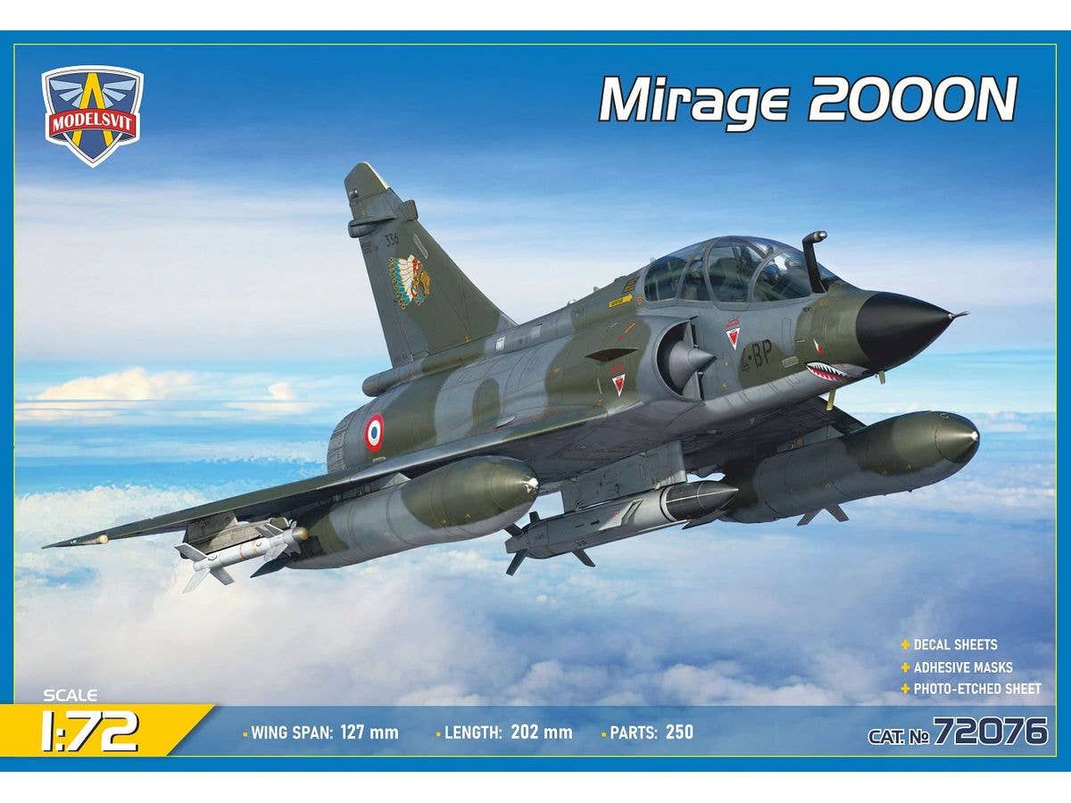 Mirage 2000N with ASMP cruise missile