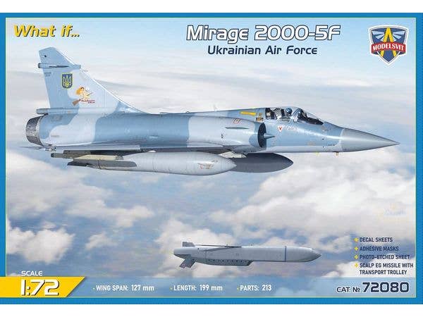Mirage 2000-5F (Ukraine A.F.) + SCALP missile