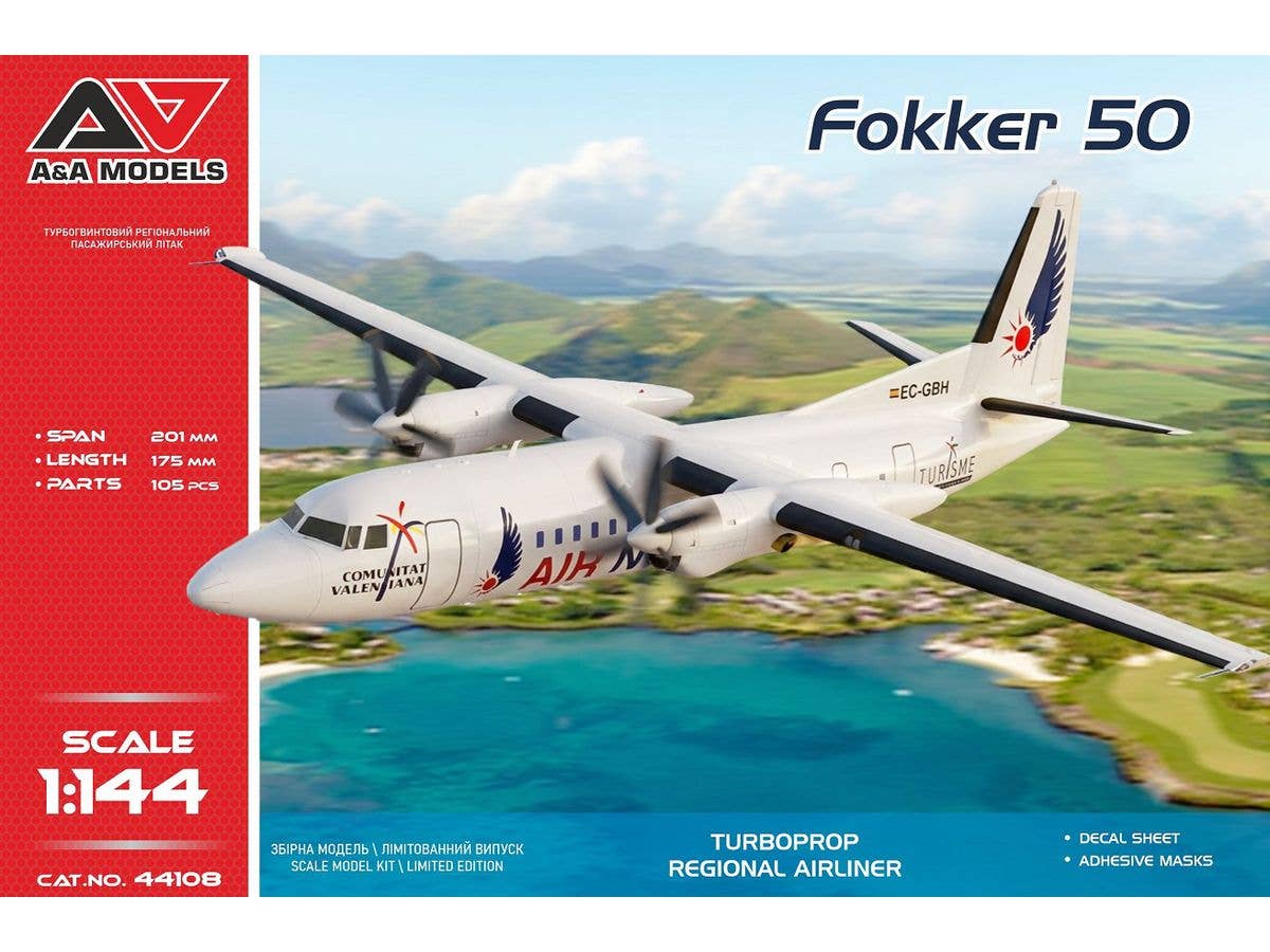 Fokker 50 Regional airliner