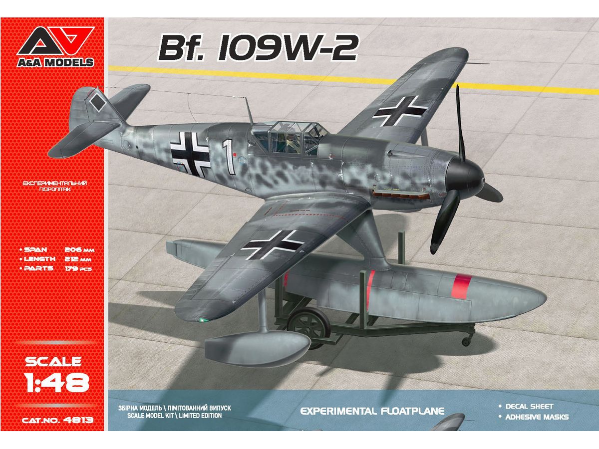 Bf109W-2 experimental floatplane